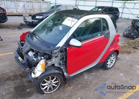 2009 Smart Fortwo Brabus/Passion/Pure from USA, damaged, VIN WMEEJ31X19K237406